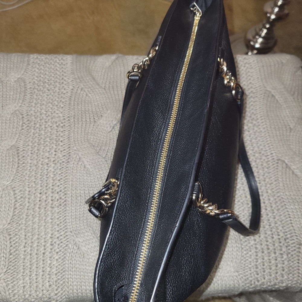 COACH SOPHIA PEBBLED LEATHER TOTE - Picture 6 of 10